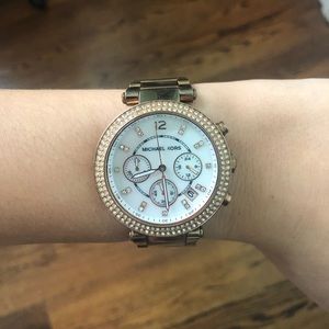Rose Gold Michael Kors Watch